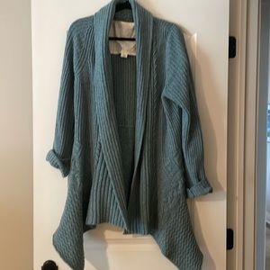 Anthro cardigan sweater